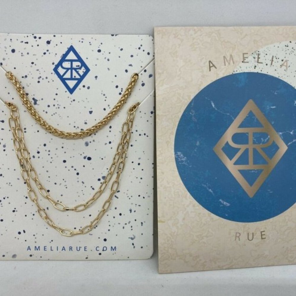 Amelia Rue Multi-Strand Layering Necklace Set